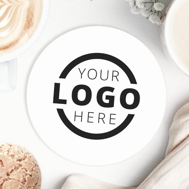 Dessous De Verre Rond Logo d'entreprise promotionnel couleur personnalis (Créateur téléchargé)