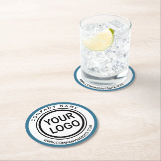 Dessous De Verre Rond Logo promotionnel personnalisé