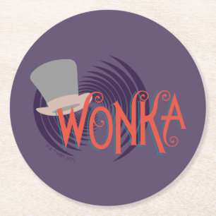 Dessous De Verre Rond Logo Wonka Spiral