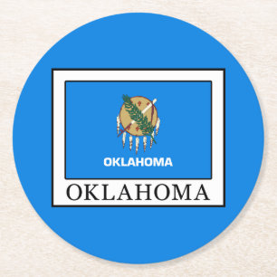 Dessous De Verre Rond L'Oklahoma
