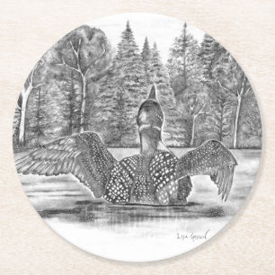 Dessous De Verre Rond Loon Préparation au décollage
