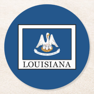 Dessous De Verre Rond Louisiane