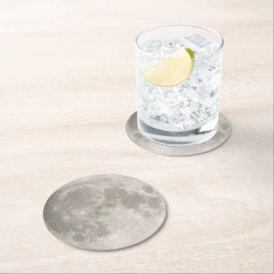 Dessous De Verre Rond Lune