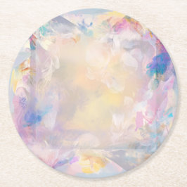 Dessous De Verre Rond Mahalia Confettis