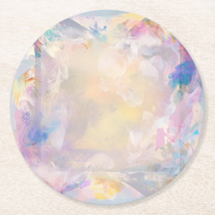 Dessous De Verre Rond Mahalia Confettis