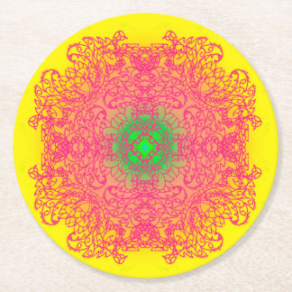 Dessous De Verre Rond mandala