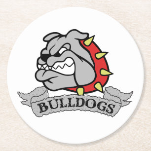 Dessous De Verre Rond Mason Bulldogs