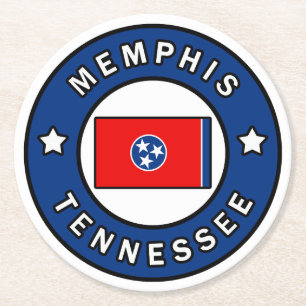 Dessous De Verre Rond Memphis Tennessee