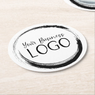 Dessous De Verre Rond Mettre mon logo sur un