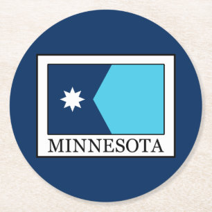 Dessous De Verre Rond Minnesota