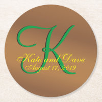 Monogramme 3d Pecan Bronze