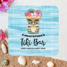 Monogramme Luau Tiki Bar Party