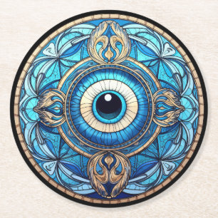 Dessous De Verre Rond Œil de dragon