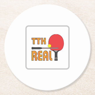Dessous De Verre Rond Onderlegger TTK-Real