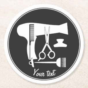 Dessous De Verre Rond Outils de coiffures