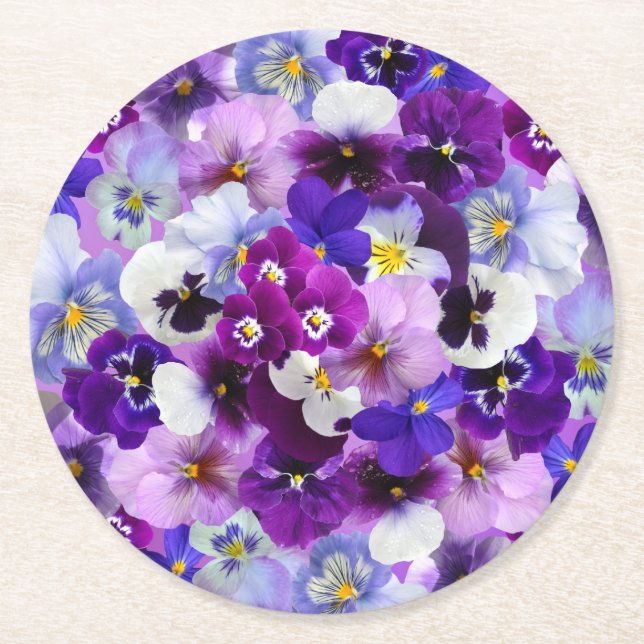 Dessous De Verre Rond Panses glorieuses (Devant)