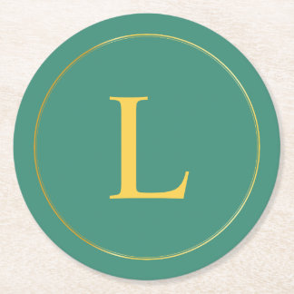 Dessous De Verre Rond Paper Coaster