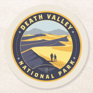 Dessous De Verre Rond Parc national de Death Valley