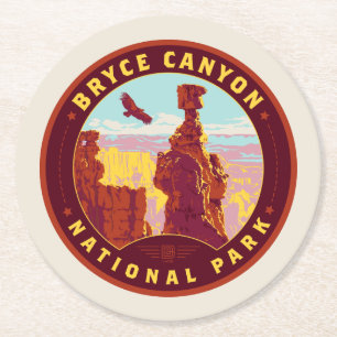 Dessous De Verre Rond Parc national du Bryce Canyon
