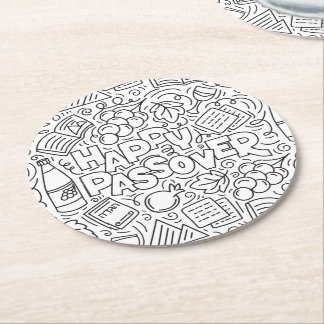 Dessous De Verre Rond Passover Coaster