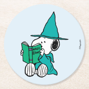 Dessous De Verre Rond Peanuts Snoopy Potions Magiques Halloween