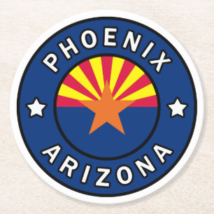 Dessous De Verre Rond Phoenix Arizona