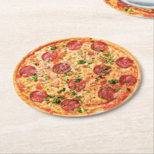Dessous De Verre Rond Pizza