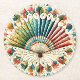 Dessous De Verre Rond Planche