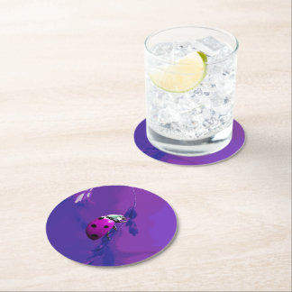 Dessous De Verre Rond Poupée Ladybug