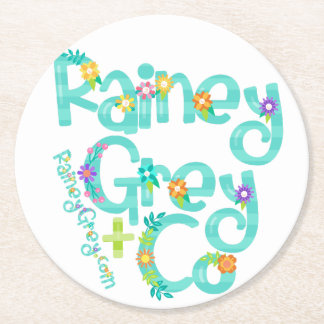 Dessous De Verre Rond RAINEY GRAY + CO [logo 6]
