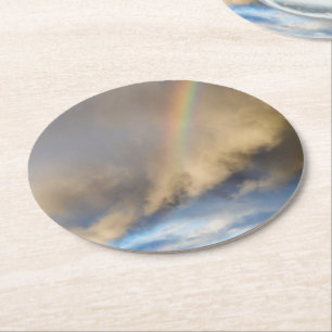 Dessous De Verre Rond rébellion arc-en-ciel