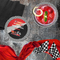 Red | Black Go Kart Racing Anniversaire