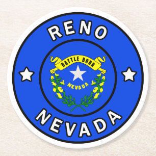 Dessous De Verre Rond Reno Nevada