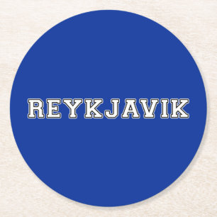 Dessous De Verre Rond Reykjavik Islande