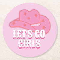 Rose moderne Allons-y Filles Cowboy Casquette Rodé