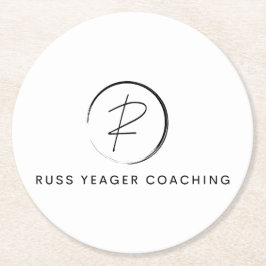 Dessous De Verre Rond Russ Yeager Coaching Signature Logo