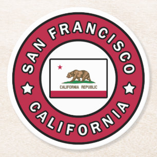 Dessous De Verre Rond San Francisco Californie