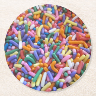 Dessous De Verre Rond Sauterelles de sucre