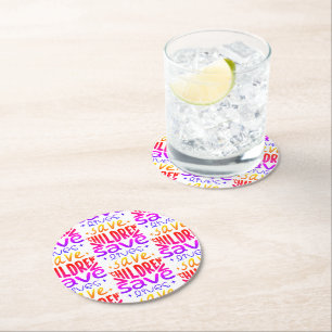 Dessous De Verre Rond Sauver les enfants, sauver des vies
