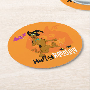Dessous De Verre Rond Scooby-Doo   Happy Hauning