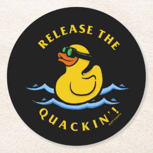 Dessous De Verre Rond Sortir Le Quackin'
