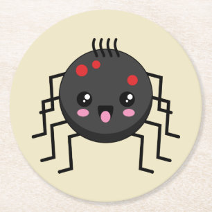 Dessous De Verre Rond Spider
