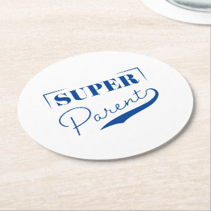 Dessous De Verre Rond Super parent
