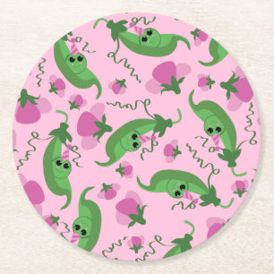 Dessous De Verre Rond Sweet Pea Cute 1er Anniversaire