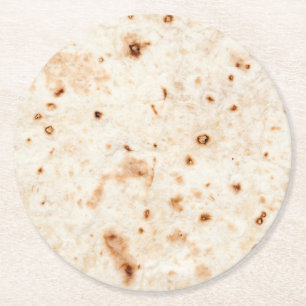 Dessous De Verre Rond Taco prend une boisson !