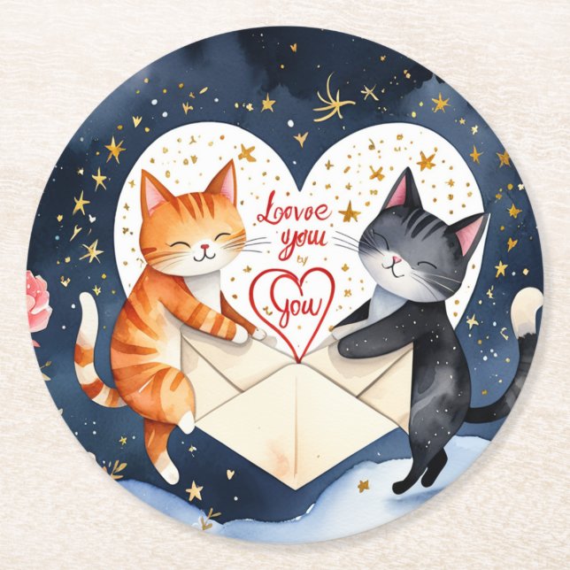 Dessous De Verre Rond Te quiero (Devant)