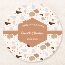 Terrazzo Abstrait Terre Moderne