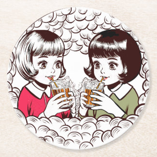 Dessous De Verre Rond the Bubbling Sisters