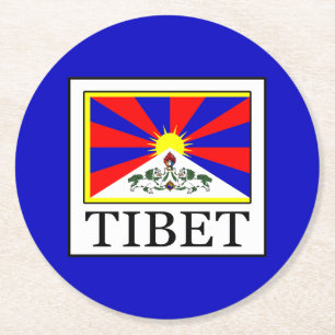 Dessous De Verre Rond Tibet