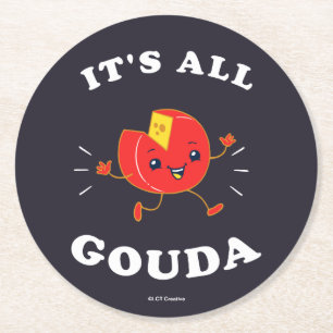 Dessous De Verre Rond Tout Gouda